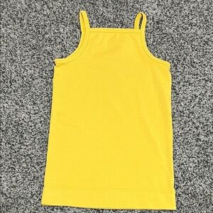 ARQ Kids Yellow Tank Top Size 6-7 New without Tags